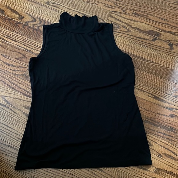 Vince Camuto Tops - Black Vince Camuto Mock Turtleneck Tank